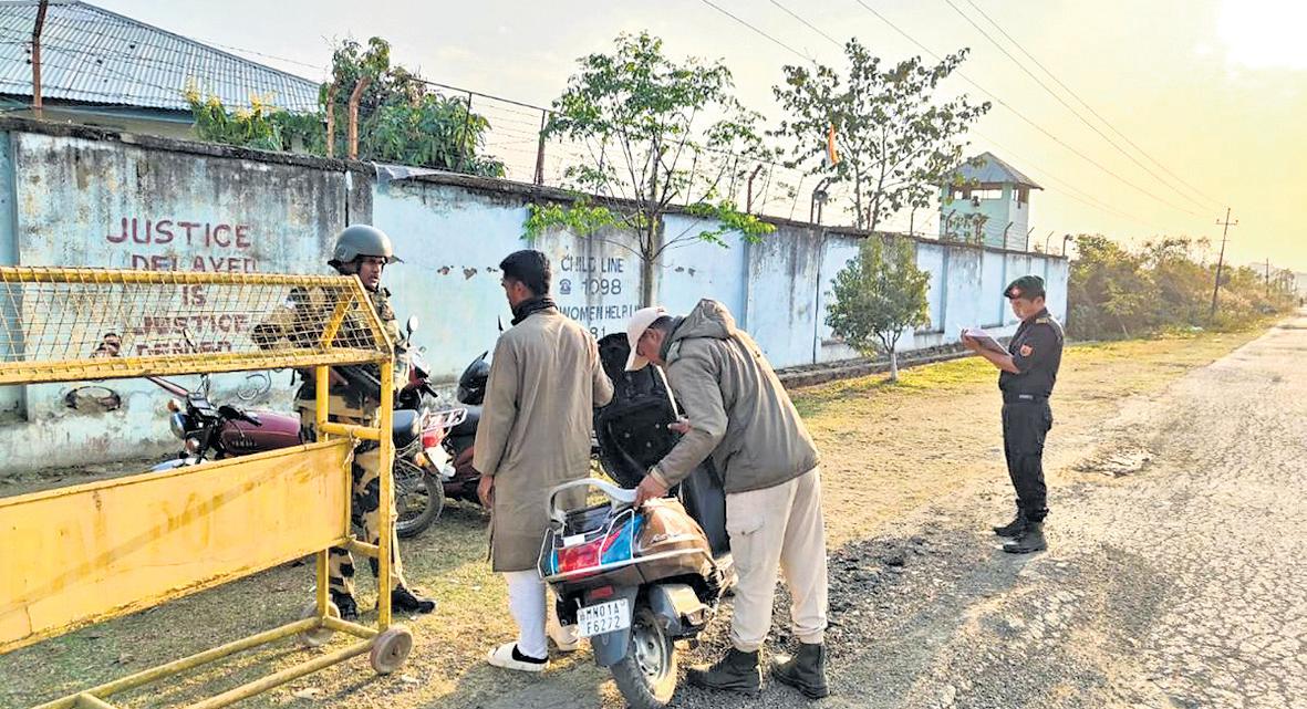 Kukis Oppose Peace March by Valley Outfit