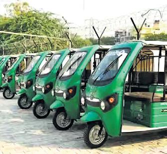 Rickshaws, taxis, light commercial vehicles to be EVs