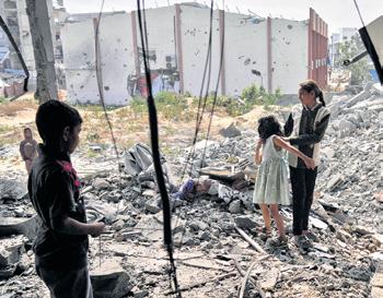 Israeli strikes on Gaza kill 27 Palestinians