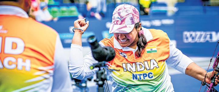 Three cheers for archer Madhura