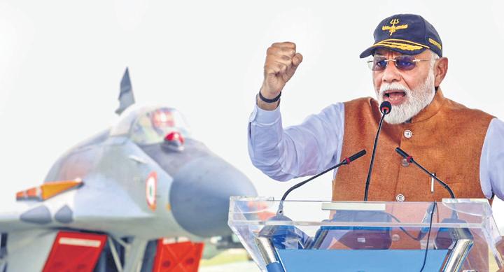 Modi Makes an Adampur Point to Call Out Pakistani Disinformation