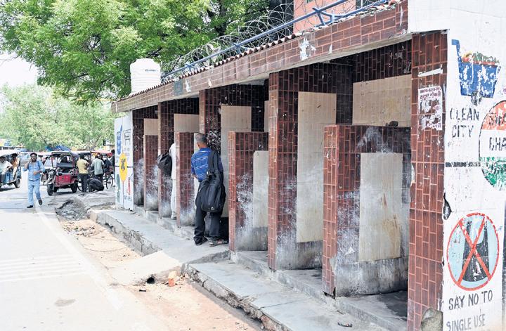 NEGLECTED PUBLIC TOILETS RAISE A STINK