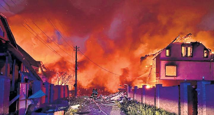 12 Killed as Russia Launches Largest Missile and Drone Attack in Ukraine