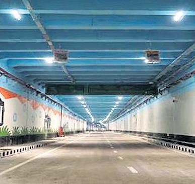 NHAI Begins Traffic Trial of Dwarka E-way Tunnels Today Ahead of June Ops