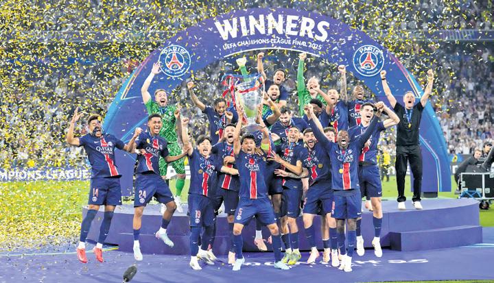 PSG's 5-star show to join European royalty