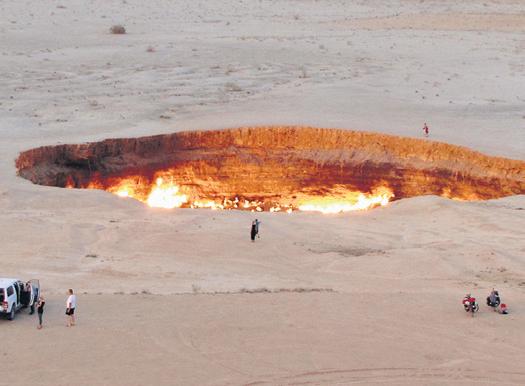 Turkmenistan Reduces 50-Year Gas Fire Dubbed 'Gateway to Hell'