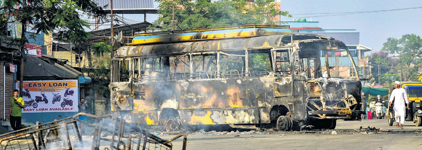 Fresh violence, curfew in Manipur