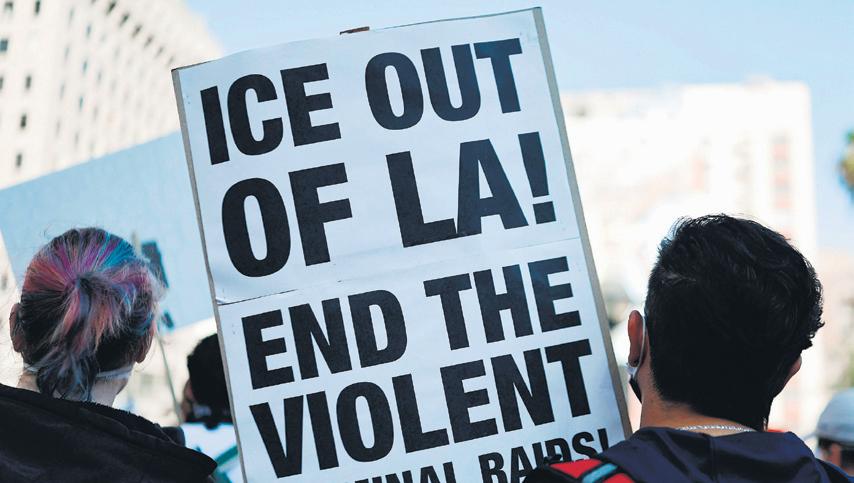 California Challenges Trump's Use of Military in LA