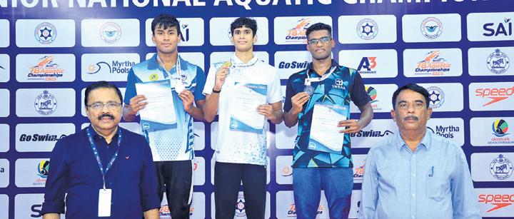 Teenager Rishabh steals show by re-writing 200m backstroke NR