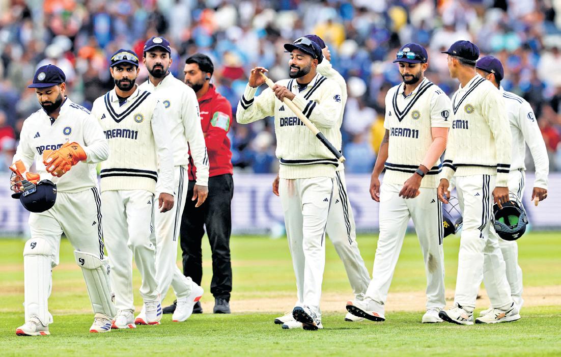 Birmingham breached, over to Lord's