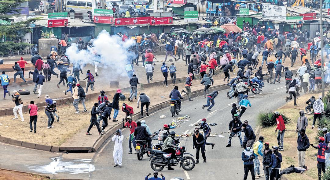 10 Dead in Kenya During Anti-govt Demonstrations