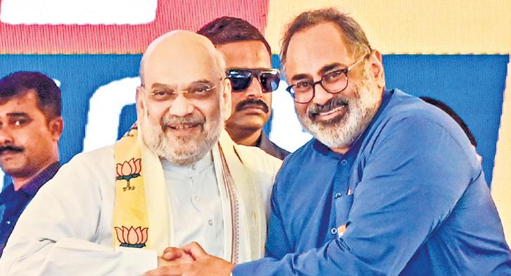 Shah Targets 25% Kerala Vote Share