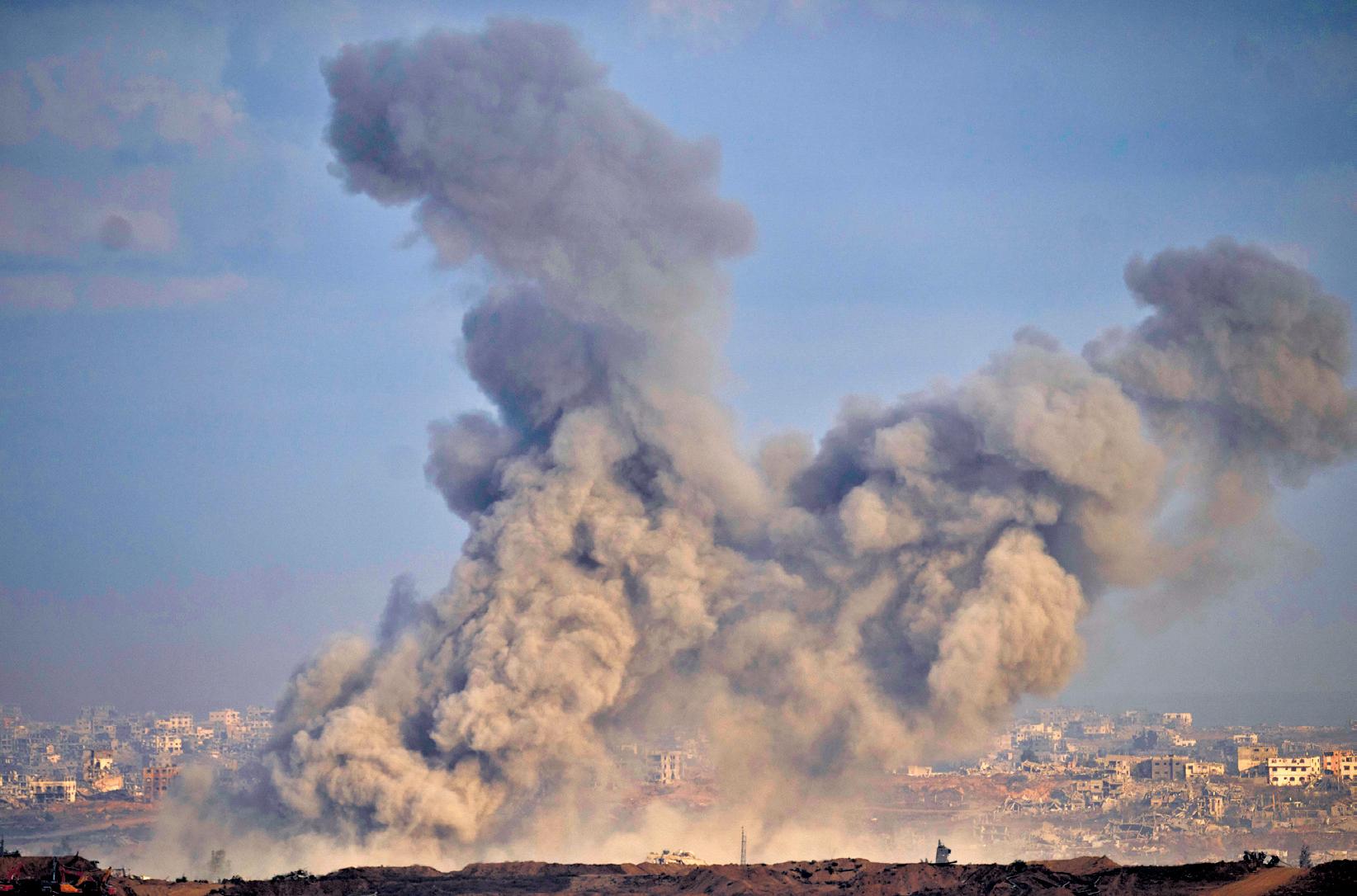 Israeli Strikes Kill at Least 30 People in Gaza