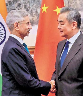 Time to address de-escalation: EAM to Wang Yi
