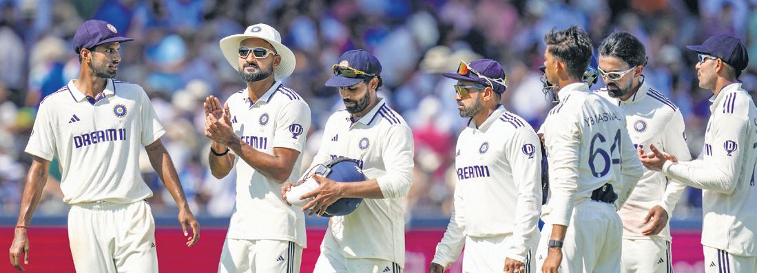 INDIA FAIL TO HOLD FOURTH