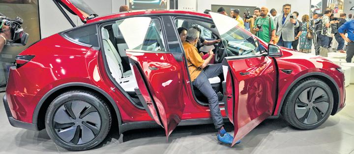 Tesla enters India with Model Y