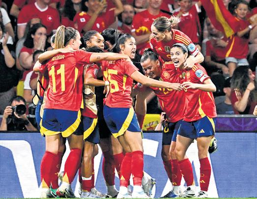 Euro 2025: Spain End Swiss Run in Quarters
