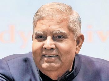 Dhankhar springs surprise, quits as V-P