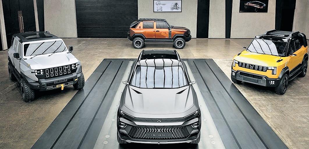 M&M Unveils 4 Concept SUVs, Eyes Bigger Share in International Market