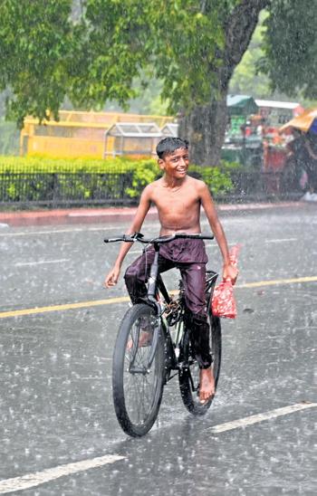 Rain brings brief respite to residents; IMD predicts more showers this week