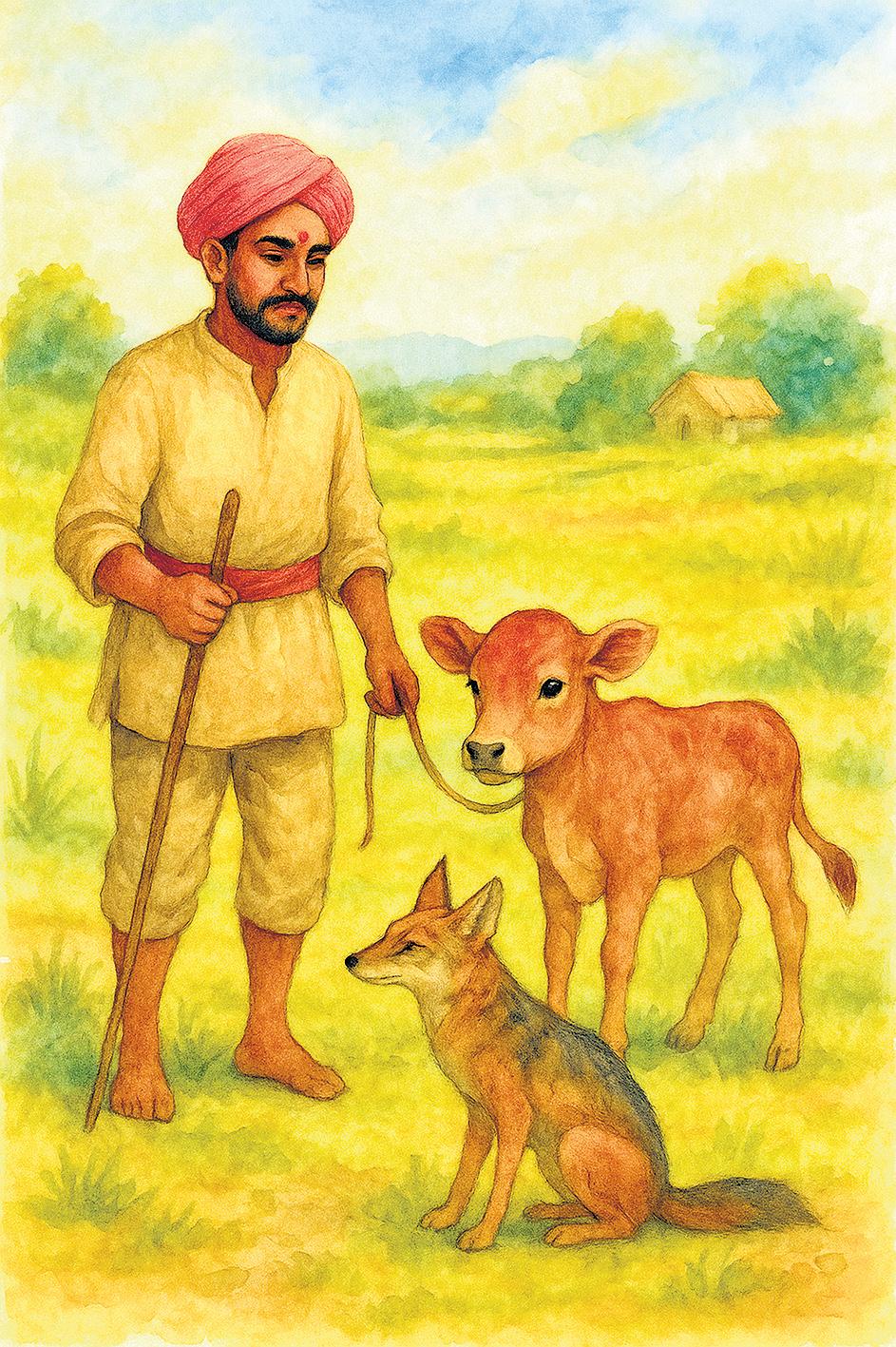 The Bullock that Gave Birth to a Calf