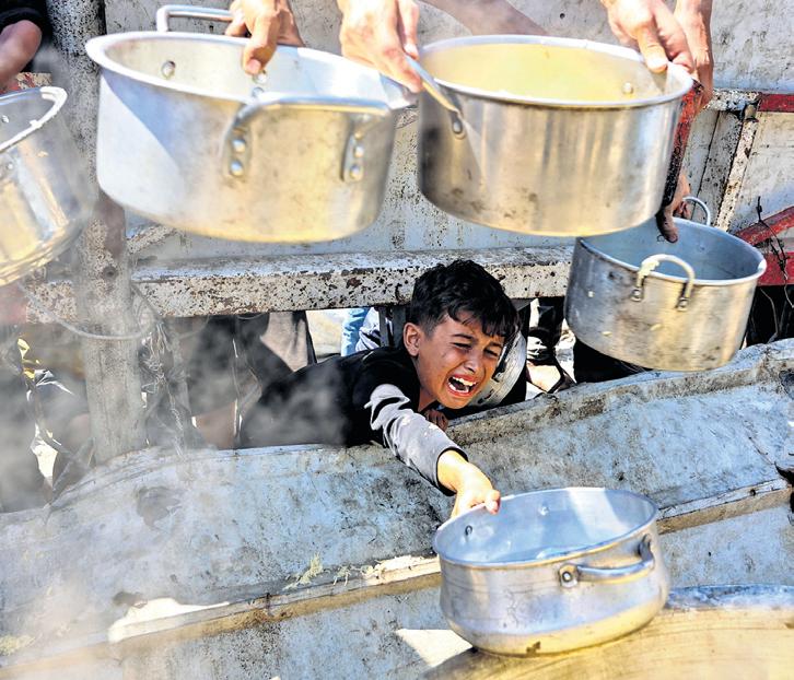 Israeli strikes kill 33 in Gaza as famine and pressure grows