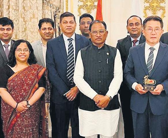 Sai seeks South Korean investment, says C'garh emerging as global hub