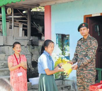 Army reaches out to schoolgirl in village on Arunachal-China border