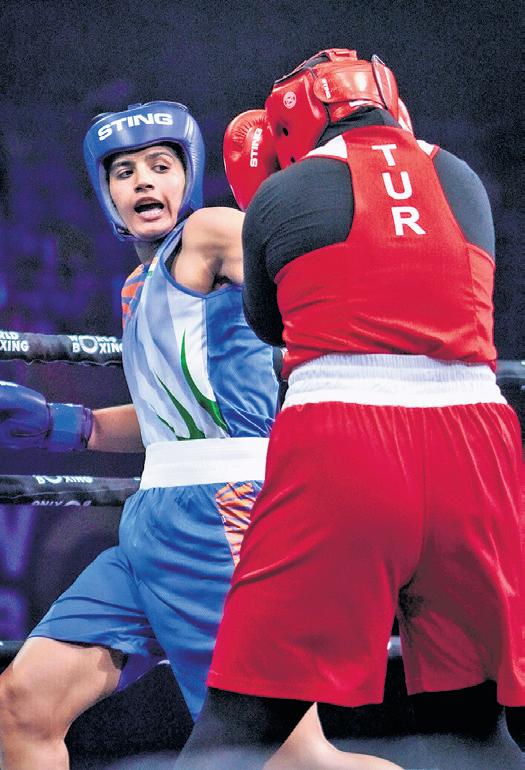 Boxer Nupur building on family's rich legacy