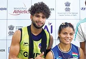 Star para athlete Simran's guide Saifi provisionally suspended by NADA