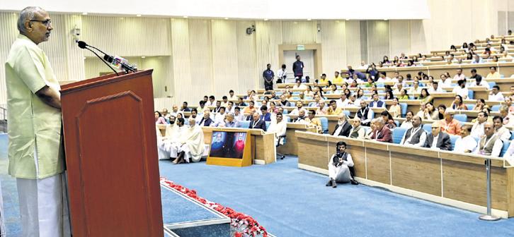 VP lauds Jainism for ahimsa, promoting vegetarianism