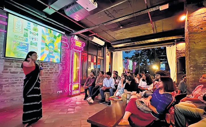 RAISE A GLASS, ASK A QUESTION