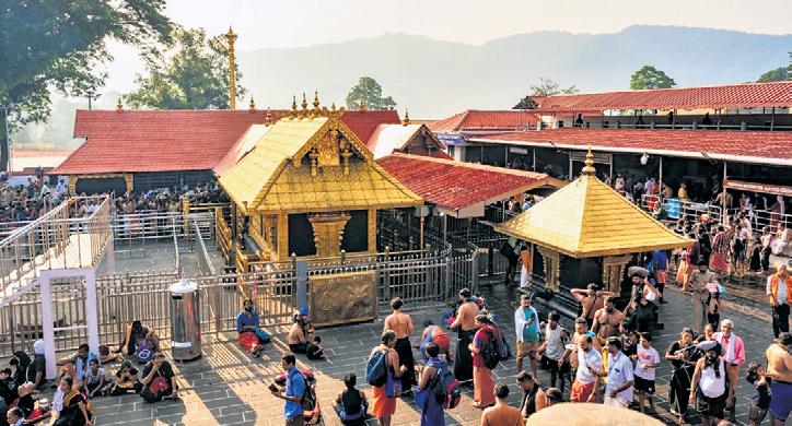 Scientific tests for Sabarimala case on, gold plates removed