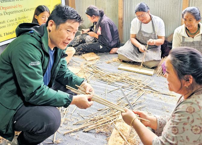 Dumping plastic to adopt bamboo