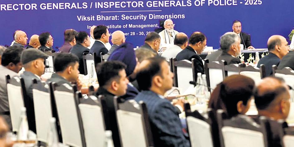 Tech-led police reforms key for Viksit Bharat: PM