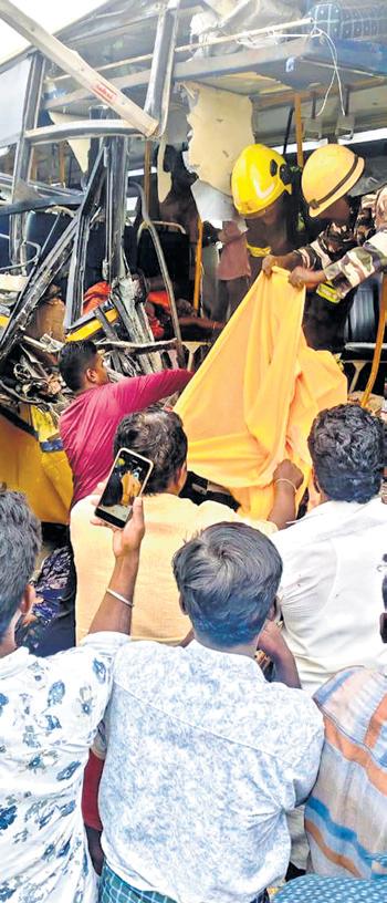 11 die, 54 hurt after two govt buses collide in TN