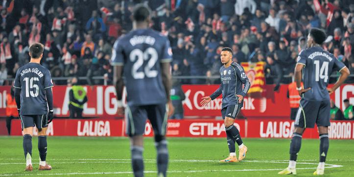 La Liga: Real Madrid drop points at Girona