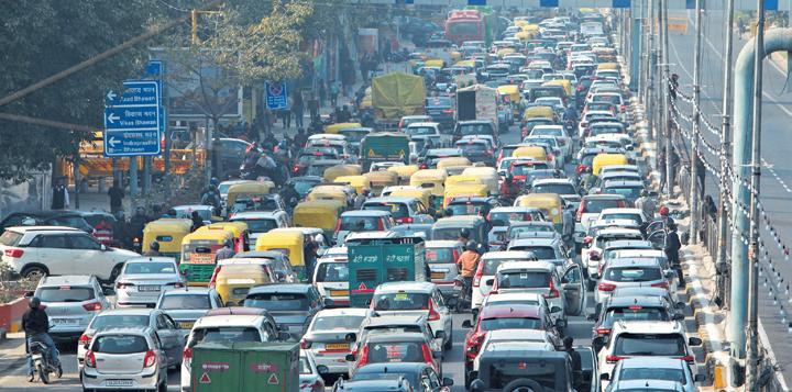 Heavy traffic snarls Lutyens’ Delhi amid Putin’s city stay