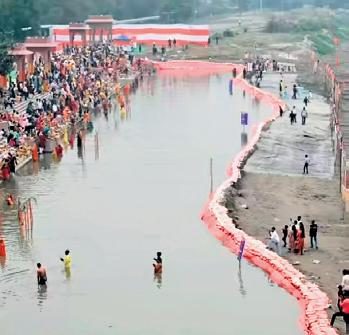BJP criticises AAP for 'negative politics' over Yamuna water issue