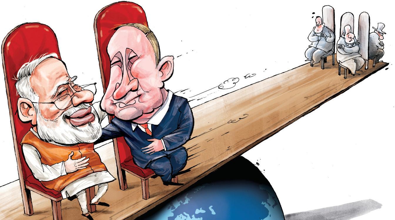 INDIA-RUSSIA TIES POISED TO GATHER PACE