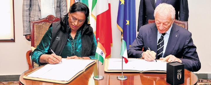 IOA-CONI MoU to help improve sports