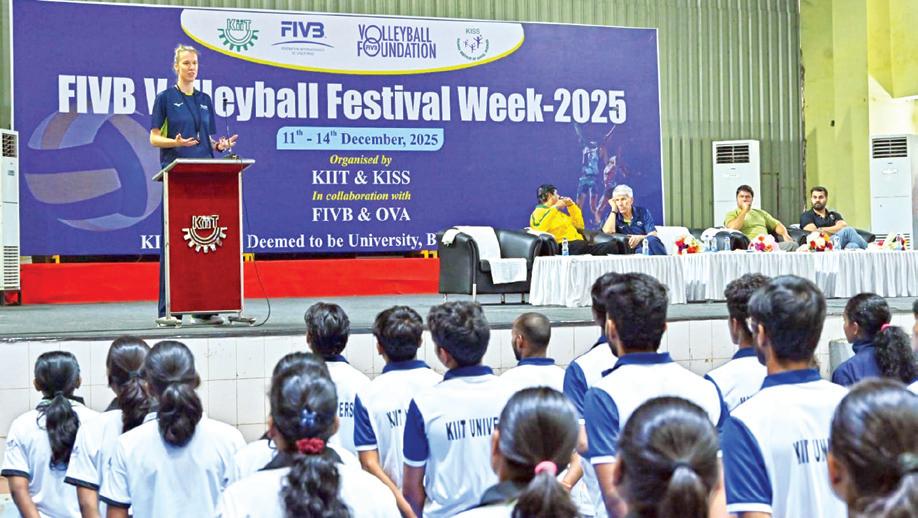 KIIT-KISS, FIVB Launch 'Kanya Kiran' Women's Volleyball Empowerment Initiative