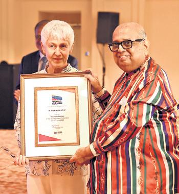 Ramachandran first honorary life member
