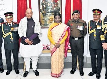 President Murmu unveils Param Vir Chakra gallery at Rashtrapati Bhavan