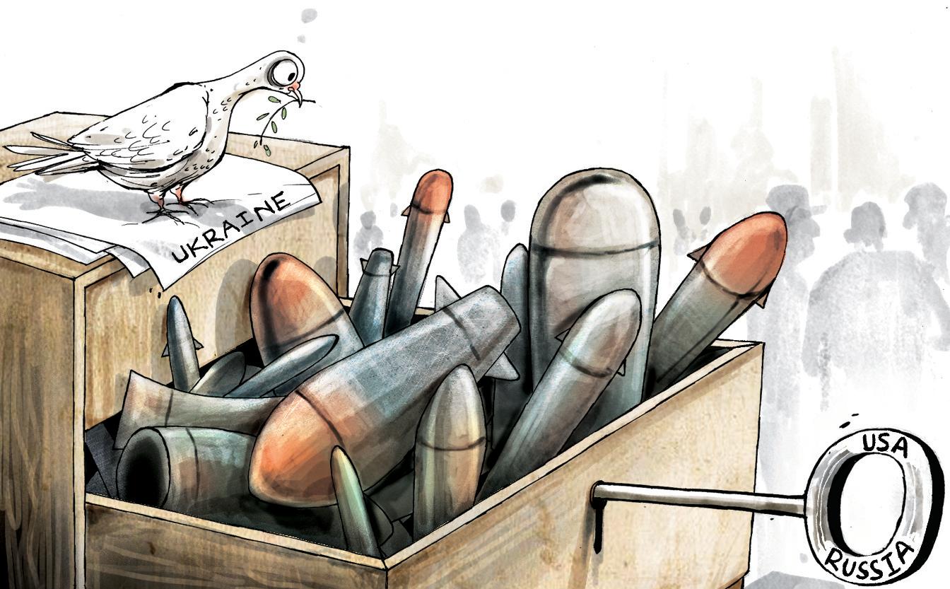 THE MOSCOW-KYIV CONFLICT STRAINS PARIS-BERLIN TIES
