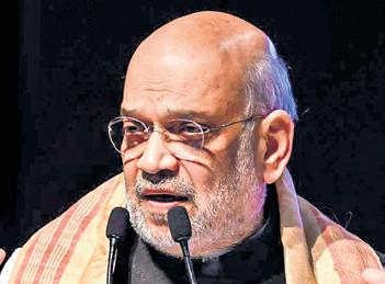 Shah reaches state, to stay put for 3 days to firm up poll strategy