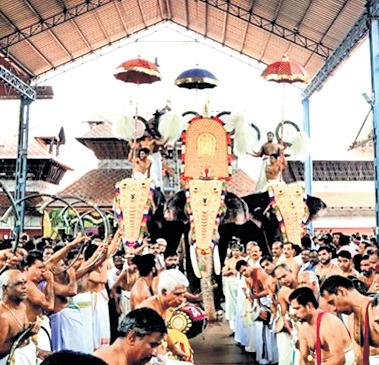 Temples in Kerala strike gold with silver