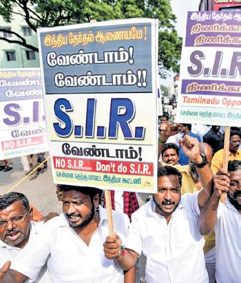 Aadhaar alone sufficient, says DMK