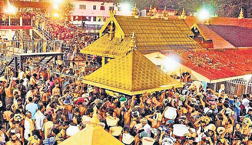 Sabarimala thanthri held in gold case