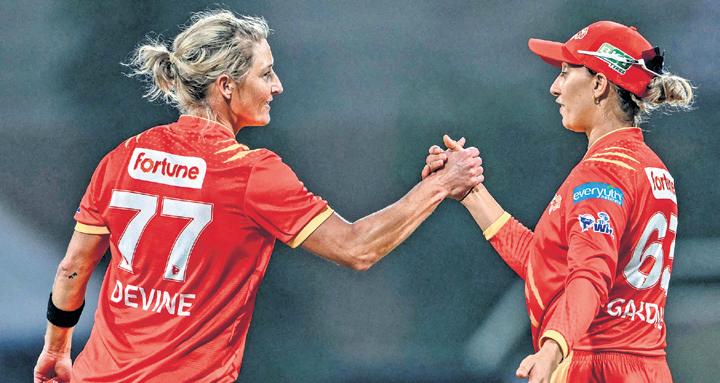 Giants beat Warriorz by 10 runs in WPL
